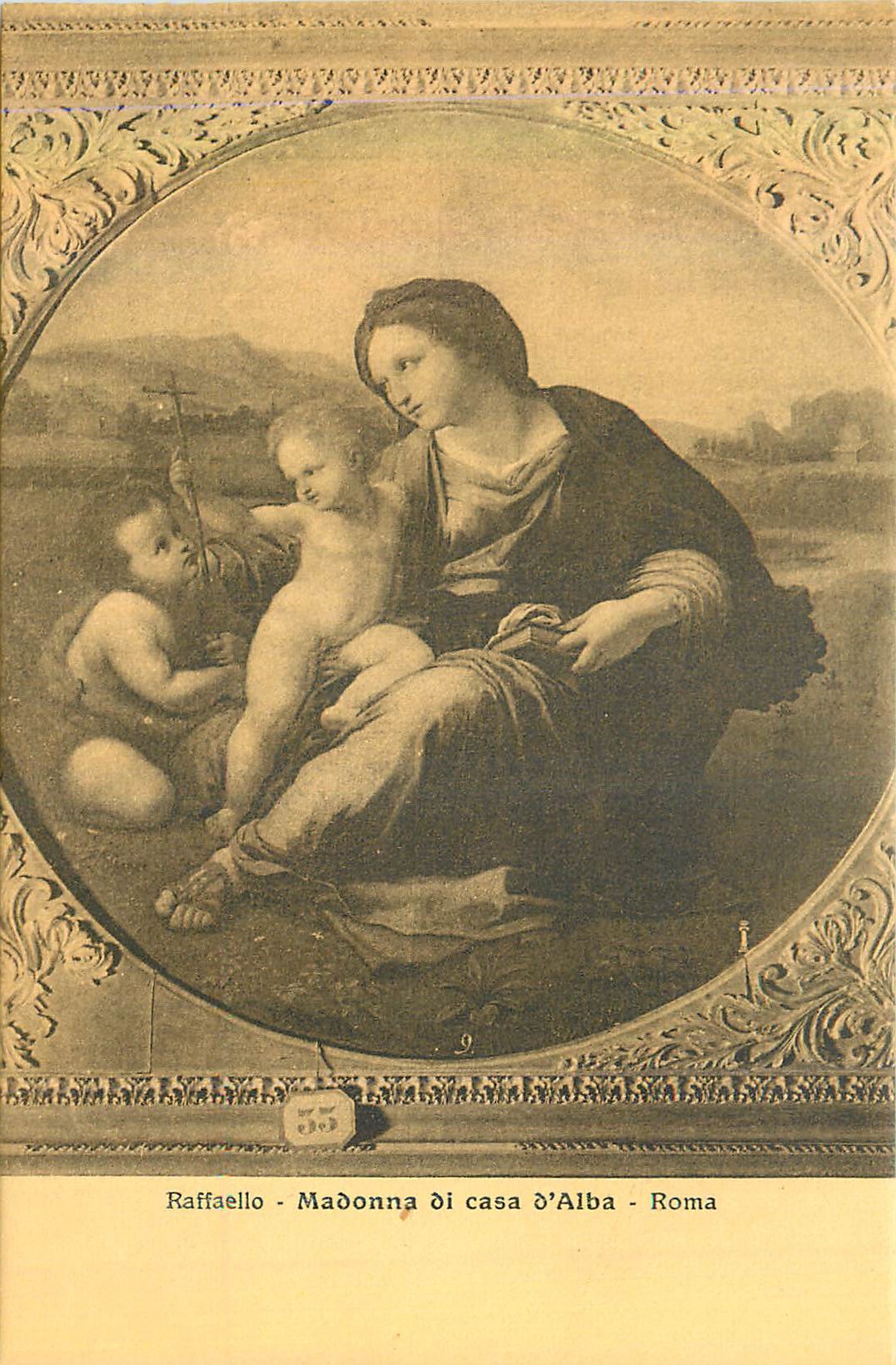 CPA Roma Raffaello Madonna di Casa D'Alba