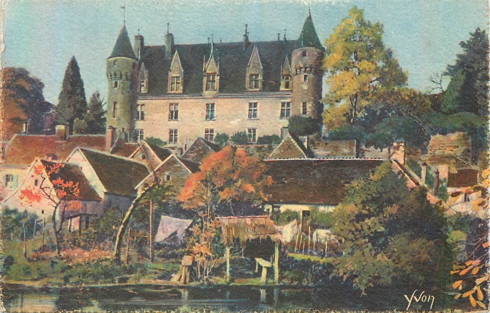CPA Chateau de Montresor Chateau de la Loire La Douce France