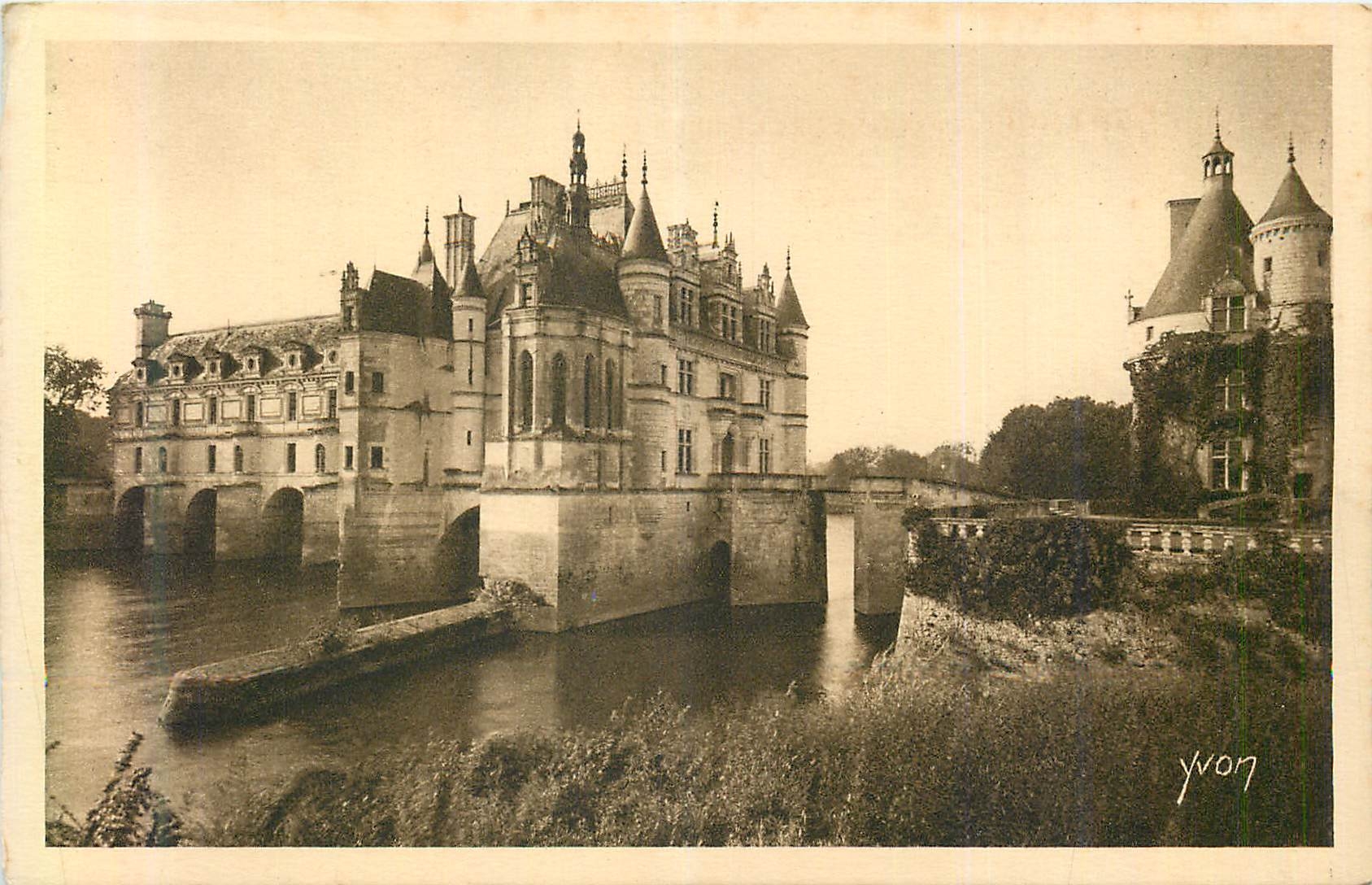 CPA Chateau de Chenonceaux Chateau de la Loire La Douce France Facade Nord Est