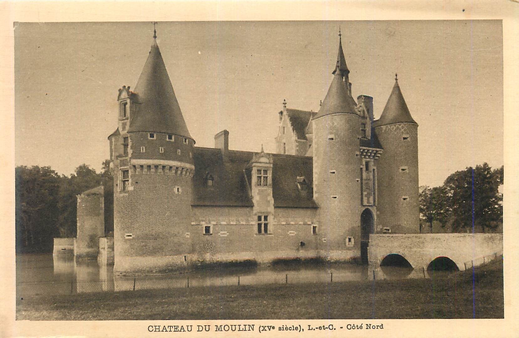 CPA Chateau du Moulin (XVe Siecle) L et C Cote Nord