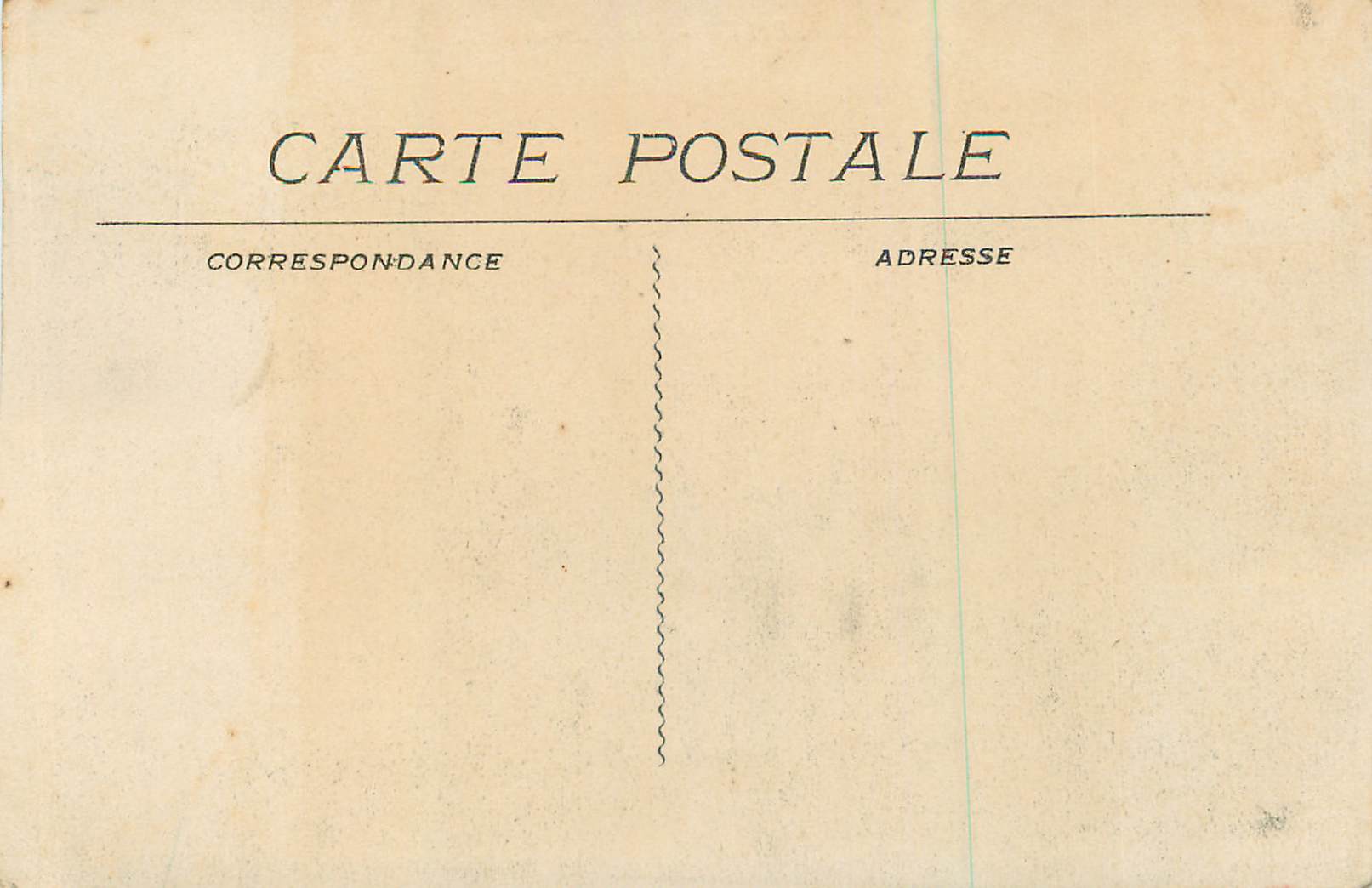 CPA Marseille Le Chateau d'If — Rückseite