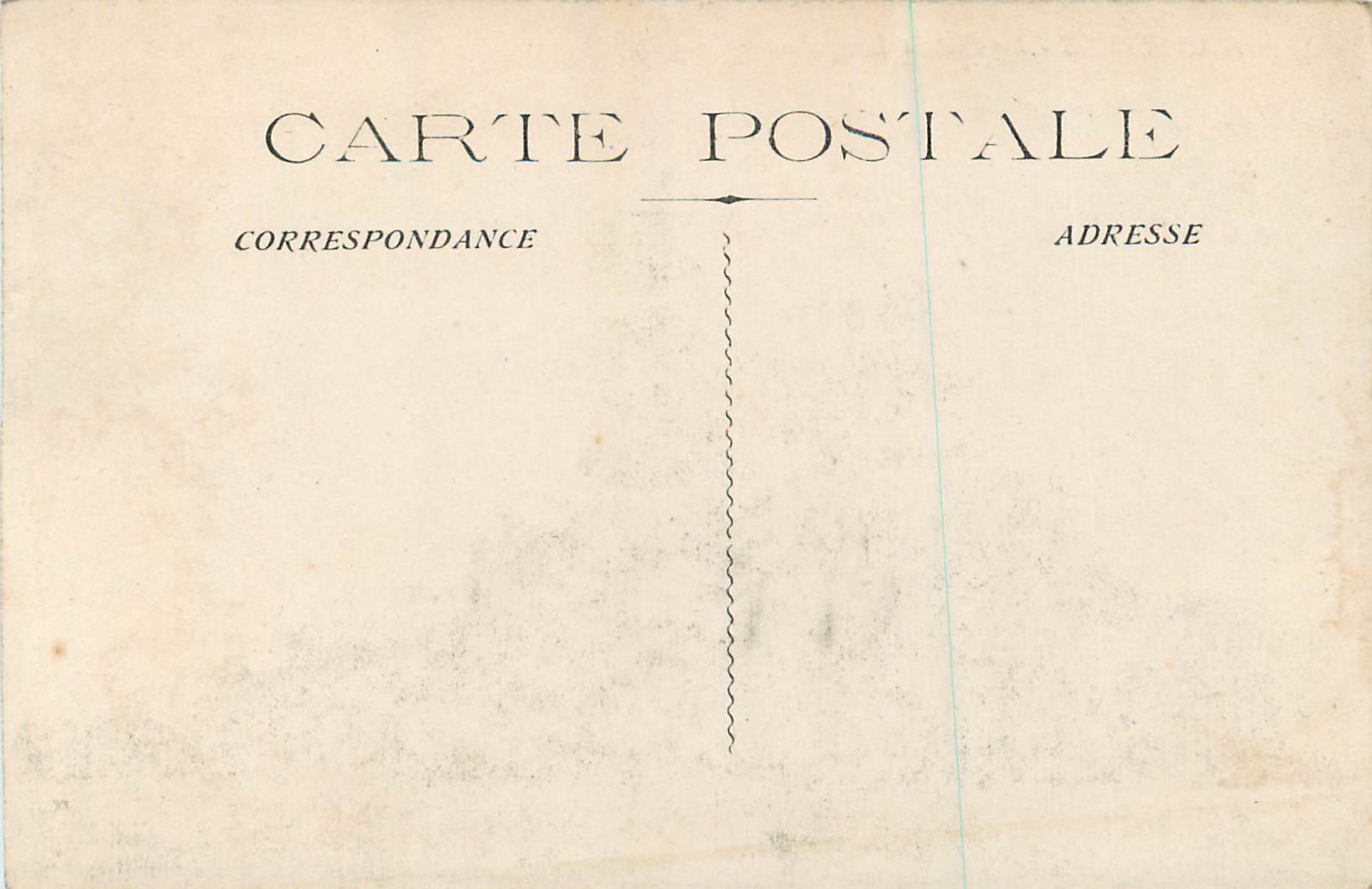CPA Marseille Le Palais Longchamp — Rückseite