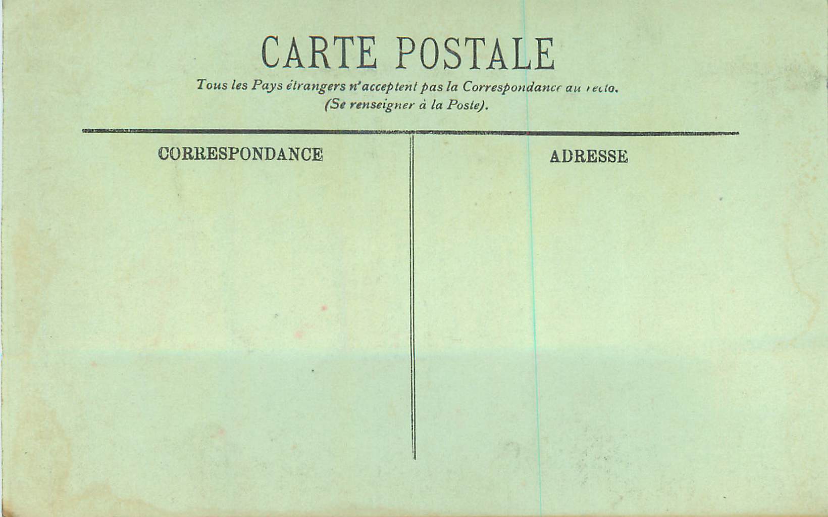 CPA Une Boulonnaise en Costume de Fete — Verso