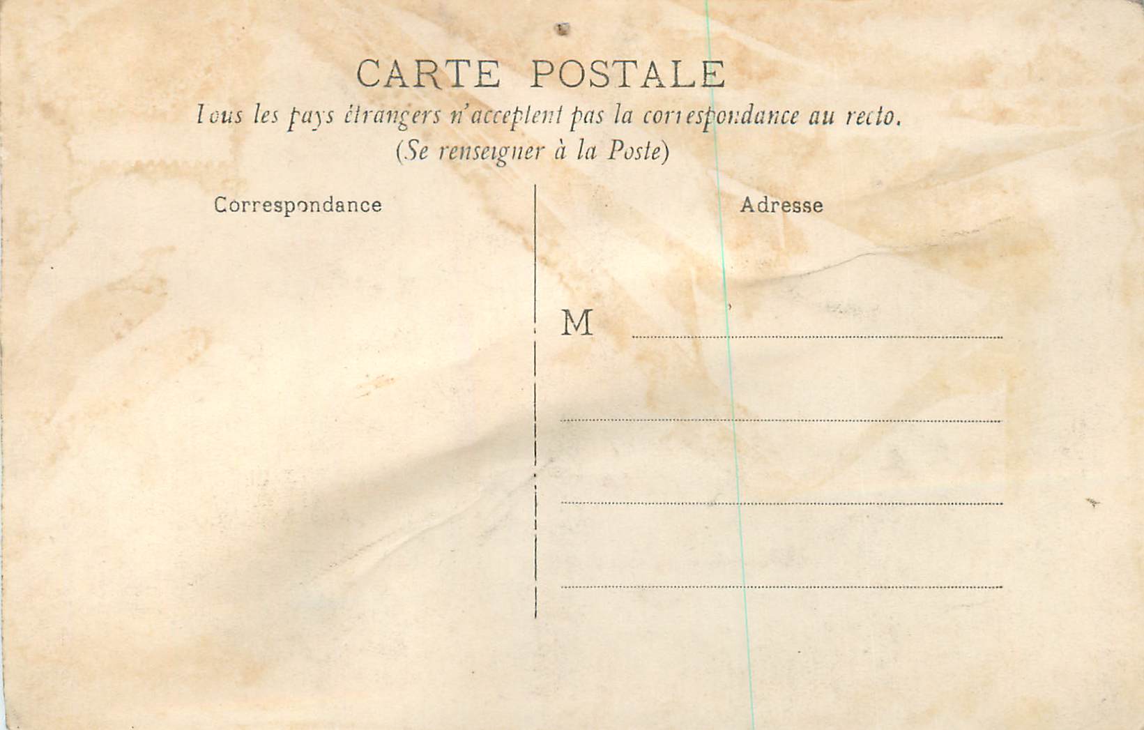 CPA Les Manoeuvres Coloniales Le Drapeaux du 2e Regiment Militaria — Rückseite