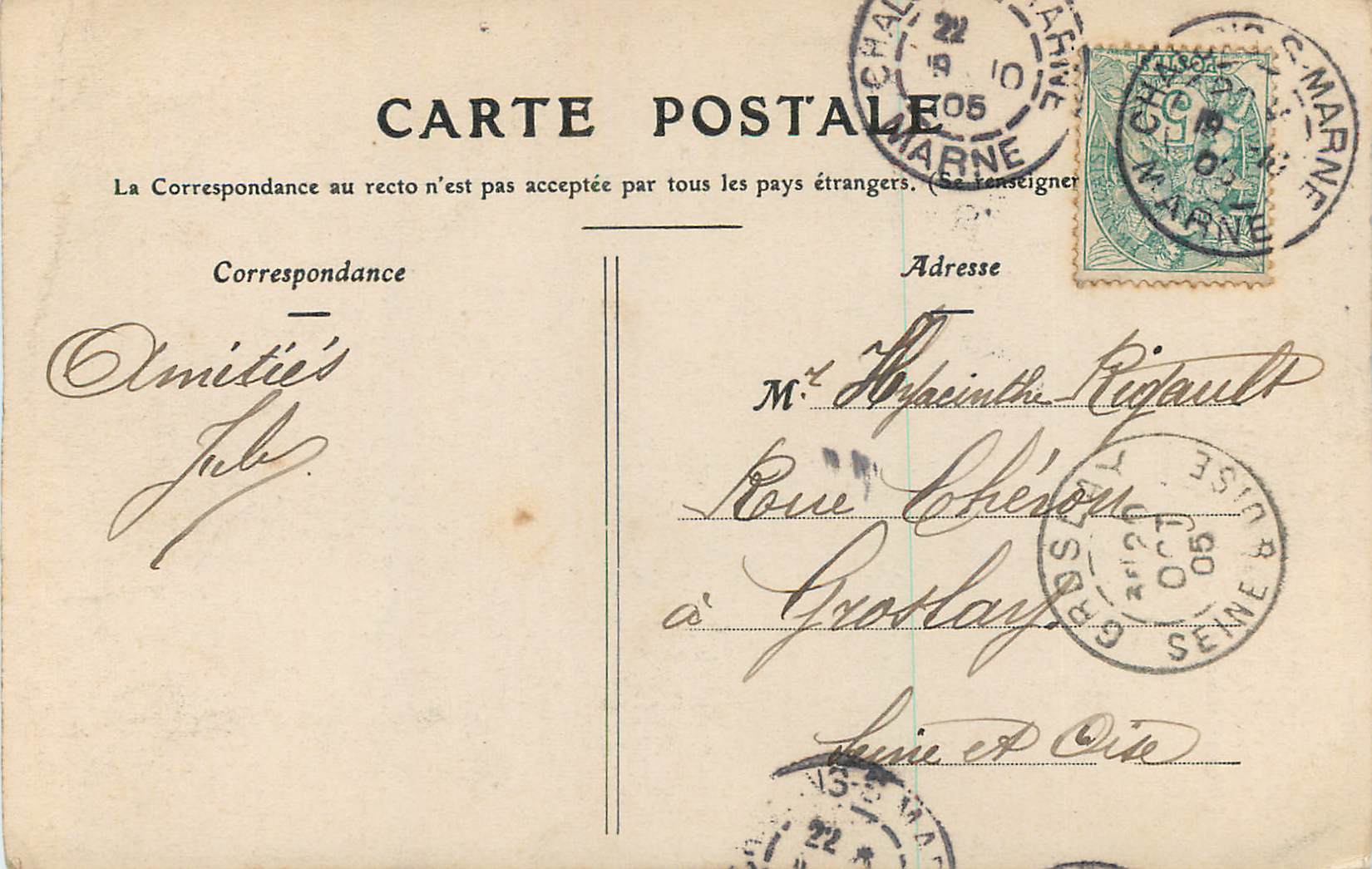 Notre-Dame de L'Épine — bemerkenswertes Kirchengebäude des 14. Jahrhunderts — Pressson, Verlag, Chalons-sur-Marne — Rückseite