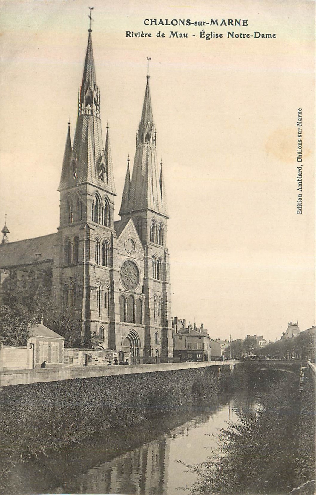Chalons-sur-Marne — Église Notre-Dame — Édition Amblard