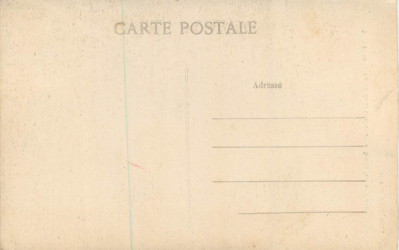 CPA Reims Portail de la Cathedrale et Statue Jeanne d'Arc — Verso