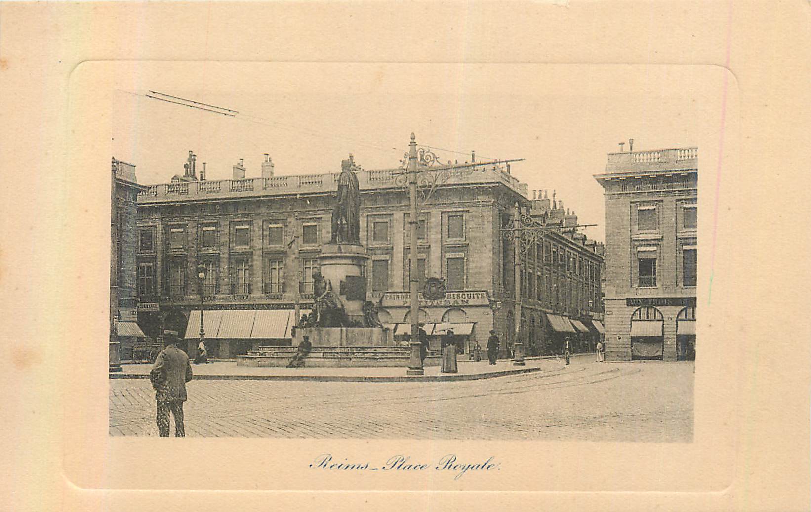 CPA Reims Place Royale