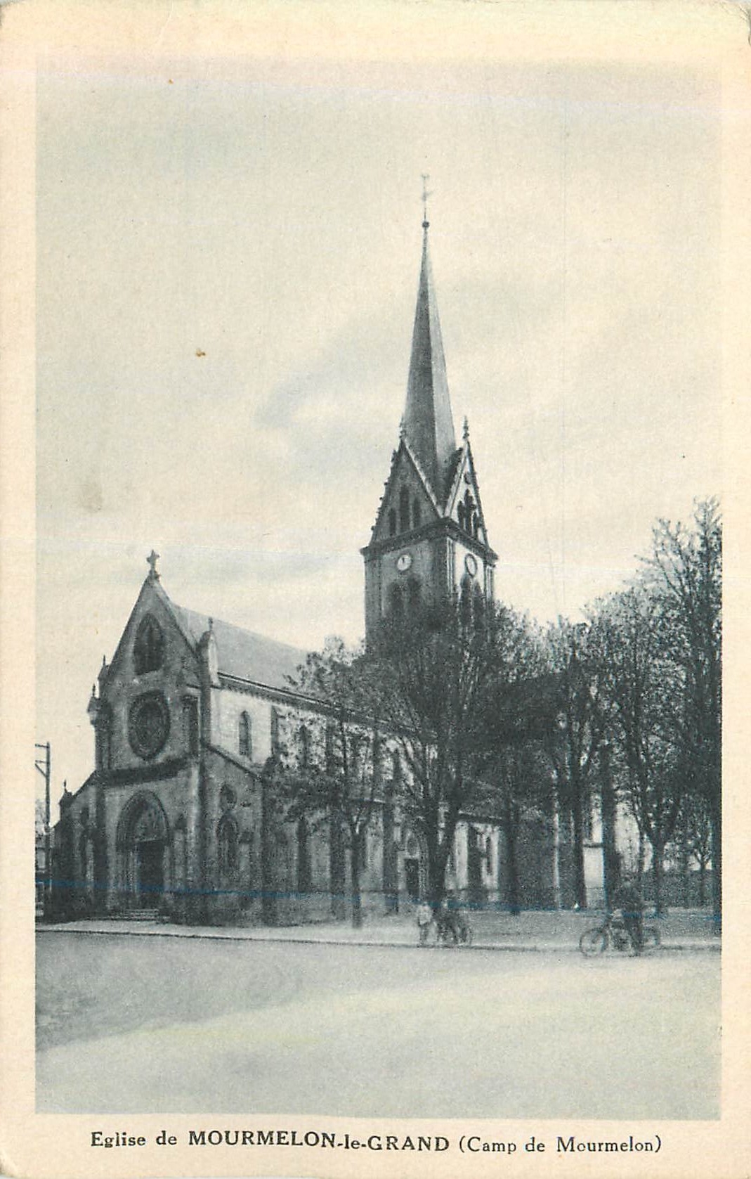 CPA Eglise de Mourmelon le Grand (Camp de Mourmelon)