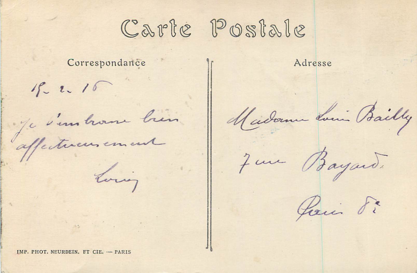 CPA Chalons sur Marne Le Theatre et l'Eglise Notre Dame — Rückseite