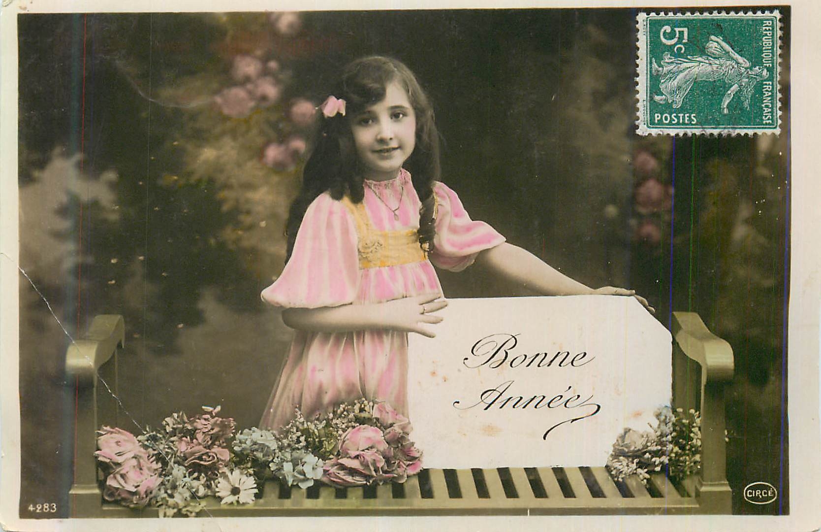 CPA Bonne Annee