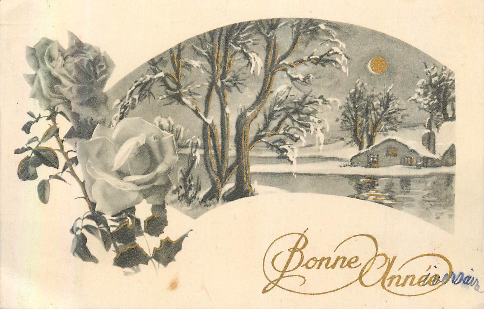 CPA Bonne Annee