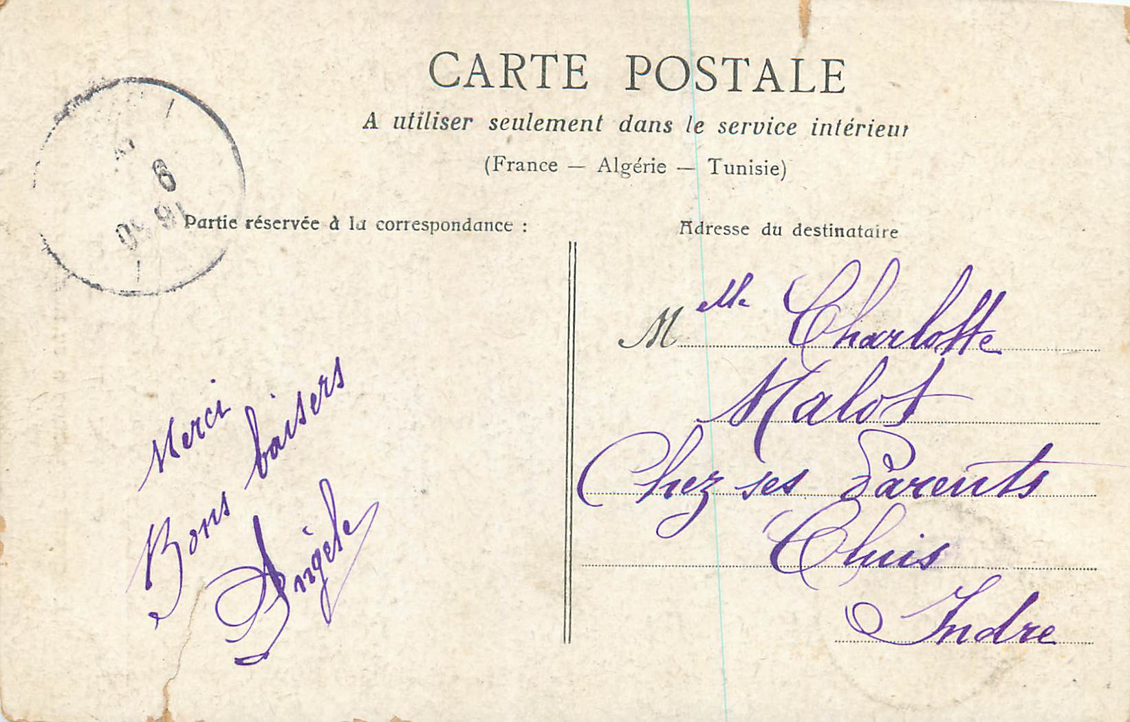 CPA Une Jeune Mere Et Quand Mignonne a sur Mettre ses Petits Bas — Rückseite