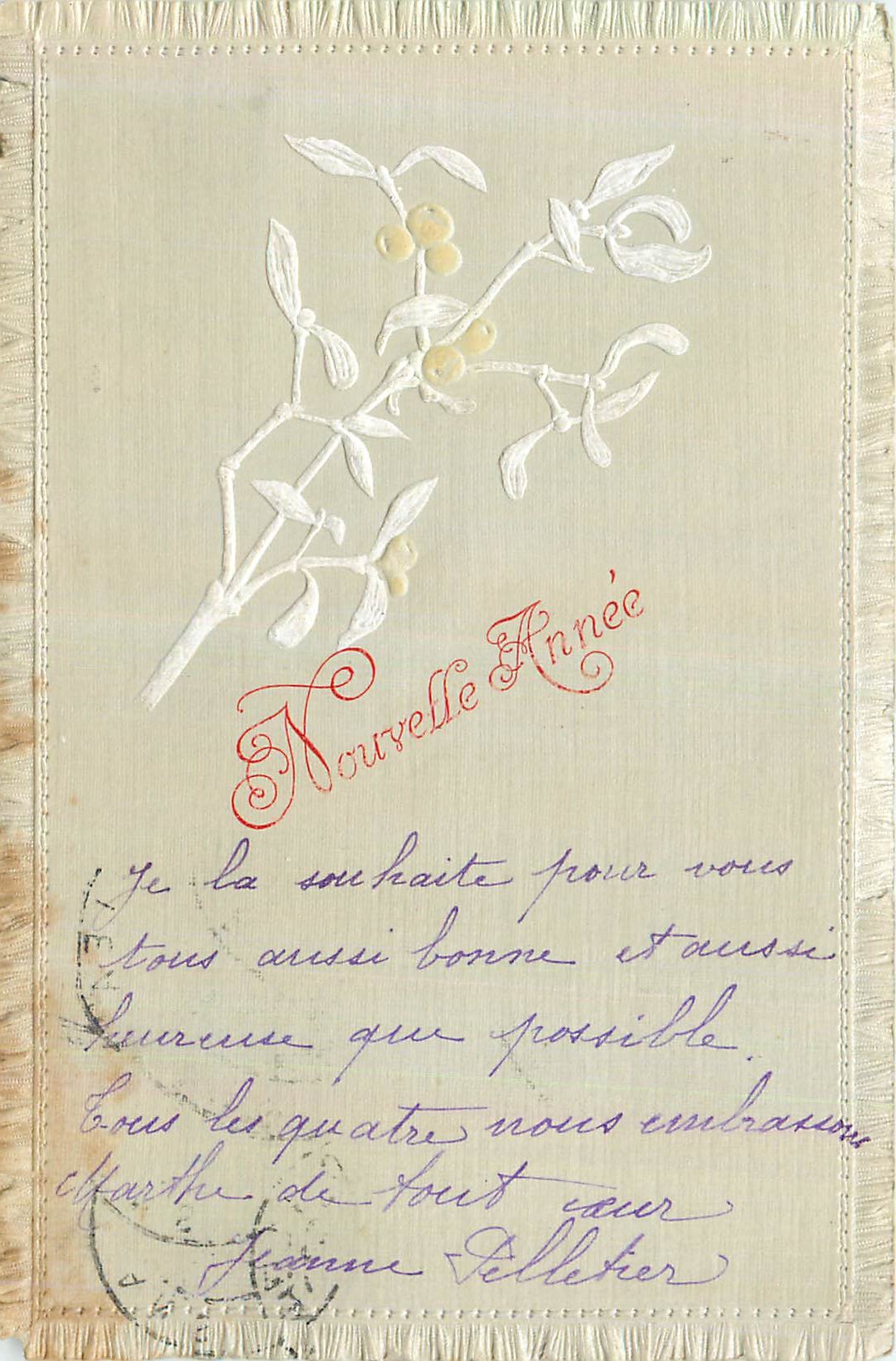 CPA Bonne Annee