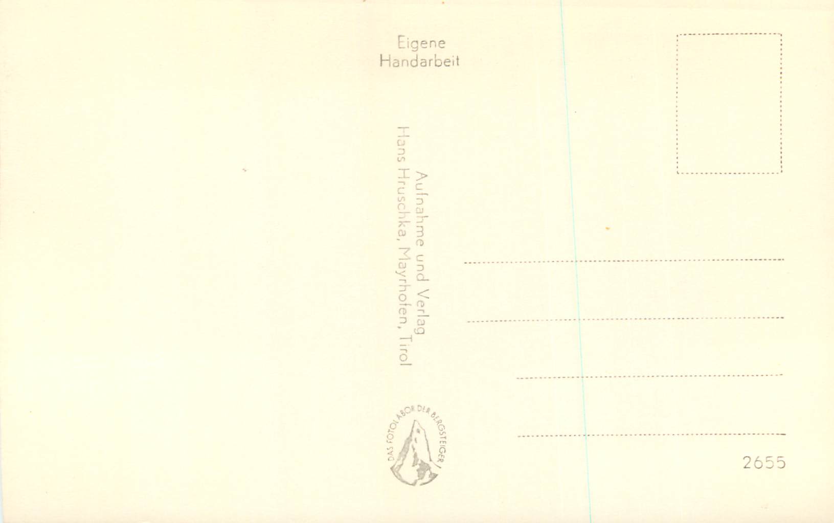 CPM Tyrol — Rückseite