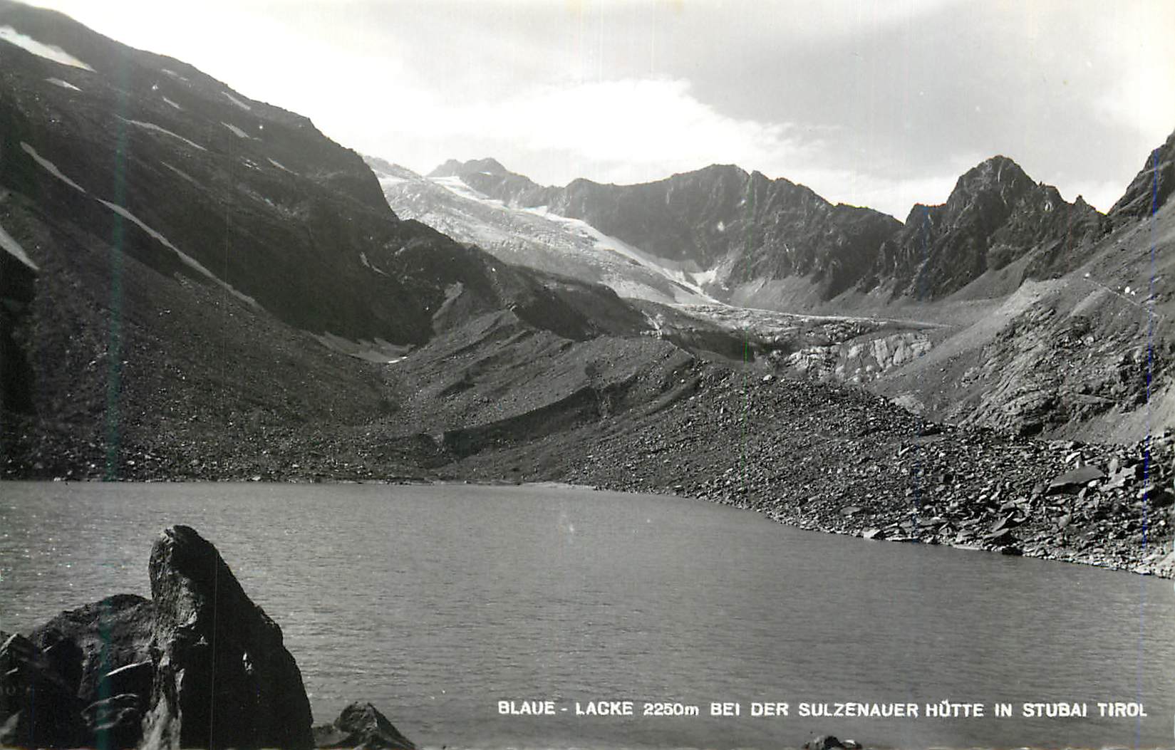 CPM Stubai Tirol Blaue Lacke 2250 m Bei Der Sulzenauer Hutte