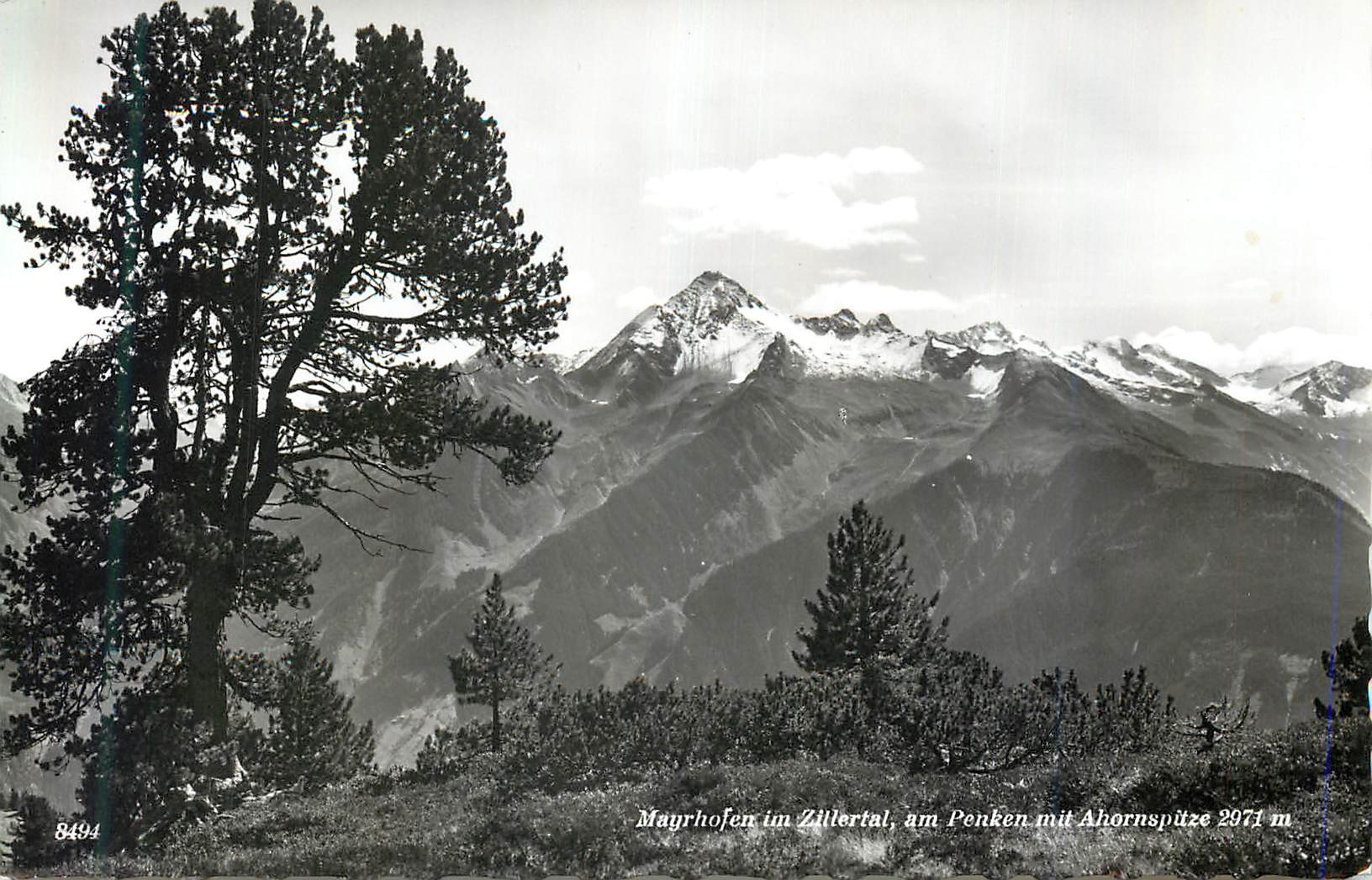 CPA Mayrhofen im Ailletal am Penken mit Ahornspitze 2971 m