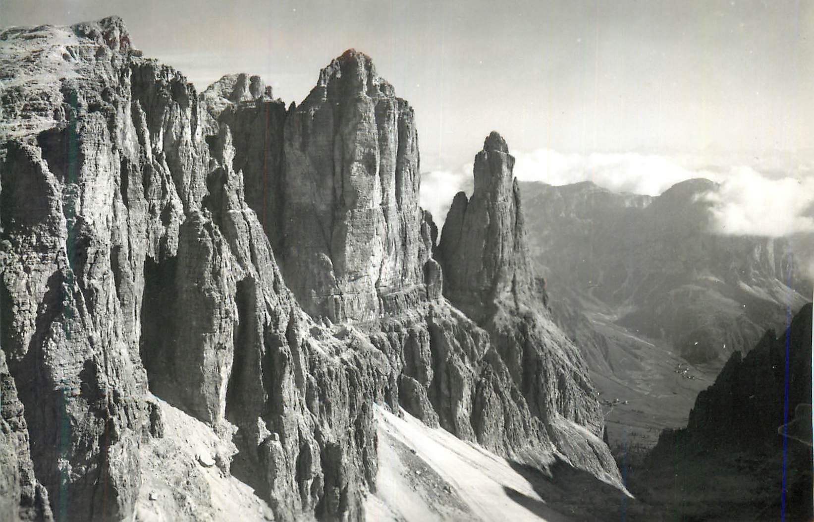 CPA Sass e Bec de Mezdi 3964 (Gruppo Sella)