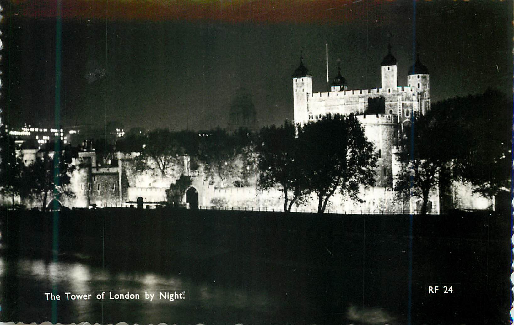 CPM The Tower of London by Night