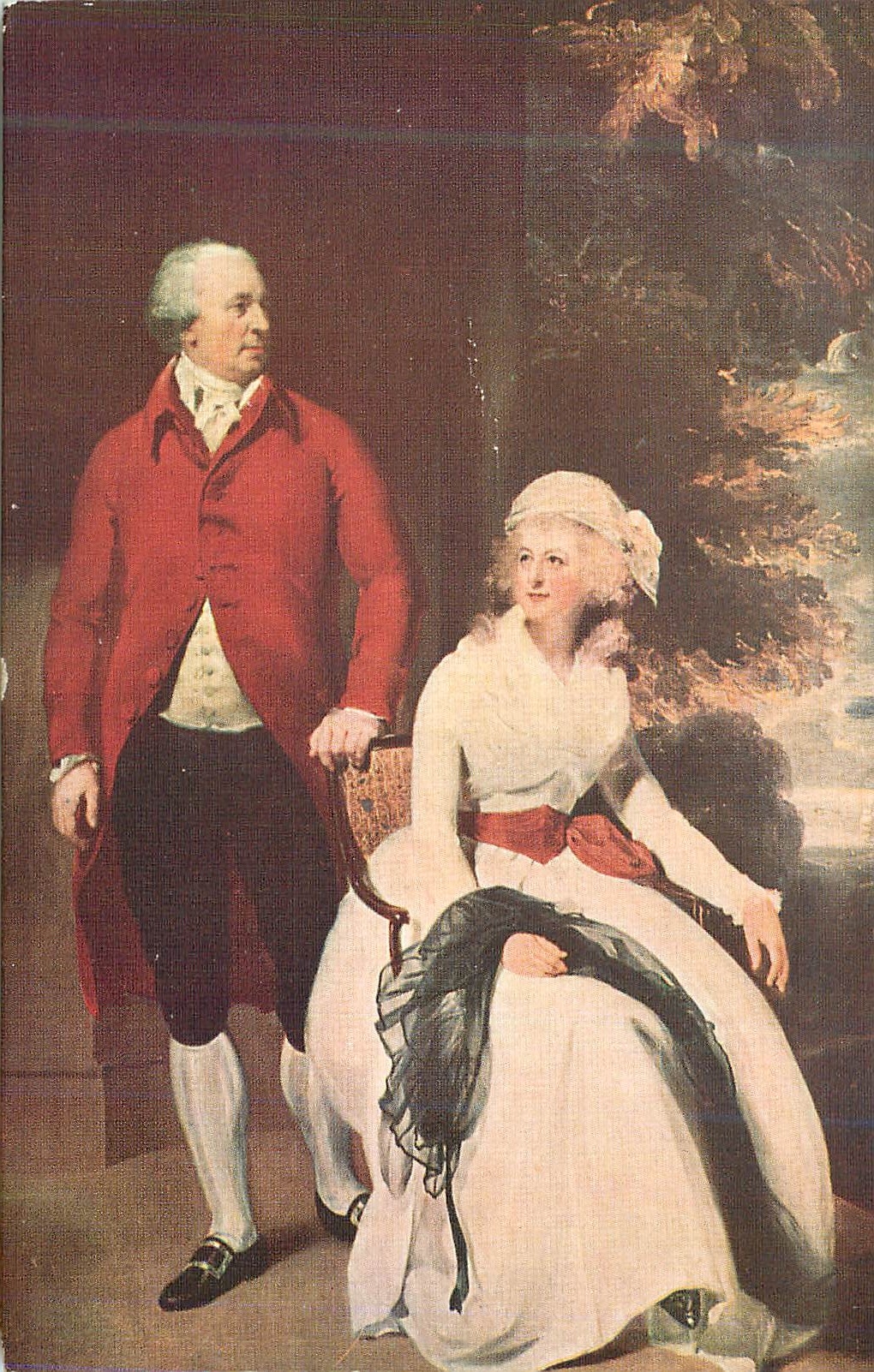 CPA Musee du Louvre (Ecole Anglaise)