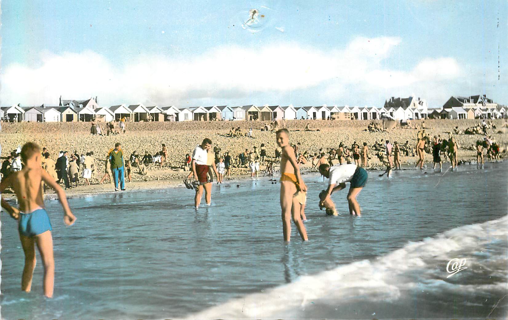 CPA Cayeux sur Mer La Plage a Maree Montante