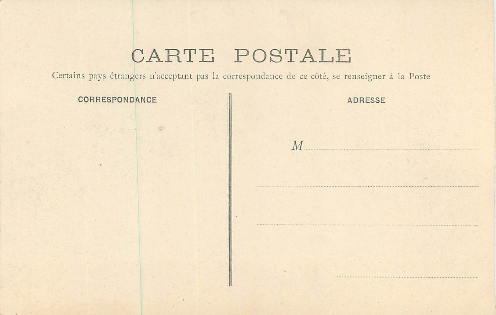 Mont-Saint-Michel — Les Cachots (XIIe siècle) — A l’Hermine, n°45 — Verso