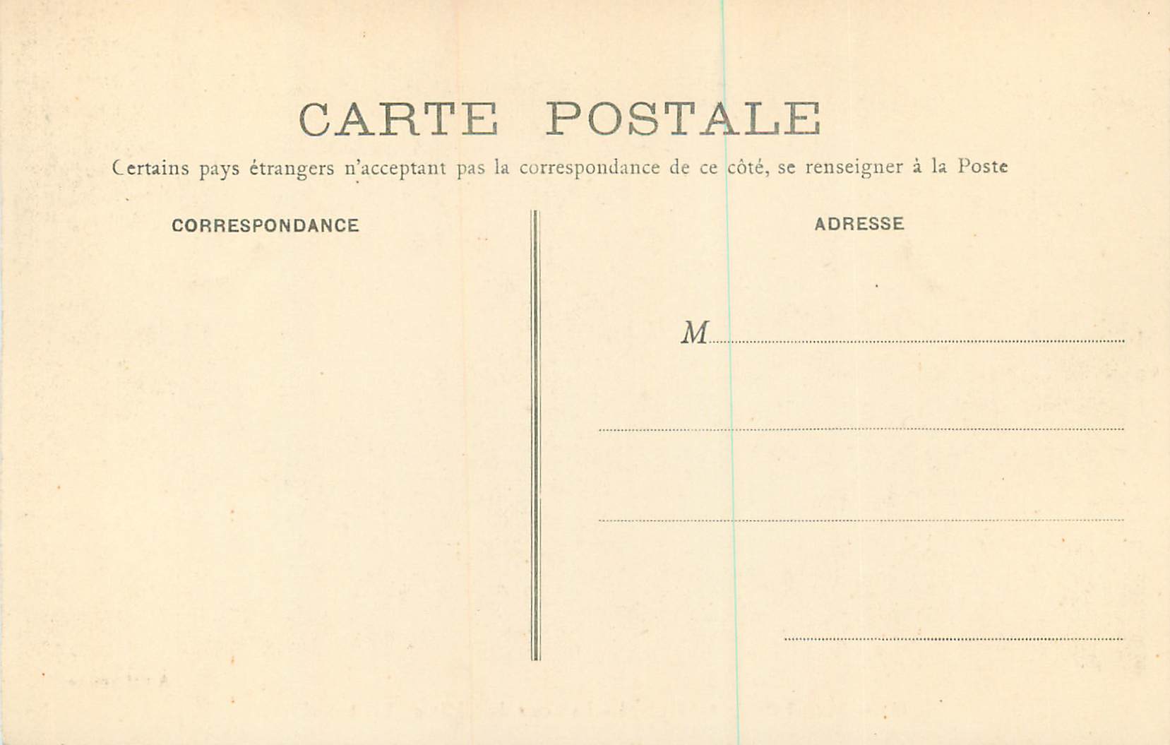 Mont-Saint-Michel — La Cour du Cloître (XIIIe siècle) — A l'Herminé, n°66 — Verso