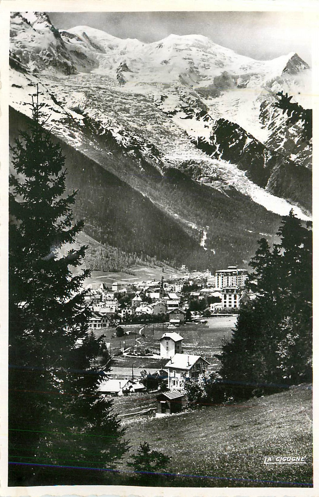 CPM Chamonix (Haute Savoie) et le Mont Blanc
