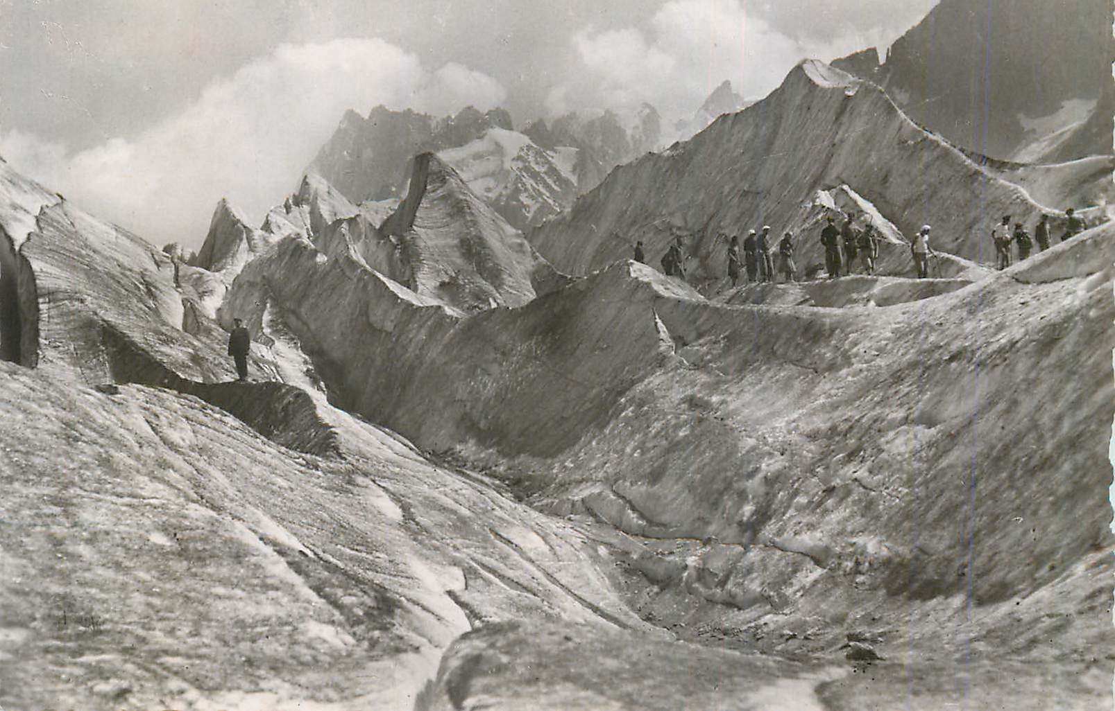 CPM Chamonix Mont Blanc Traversee de la Mer de Glace Alpinisme