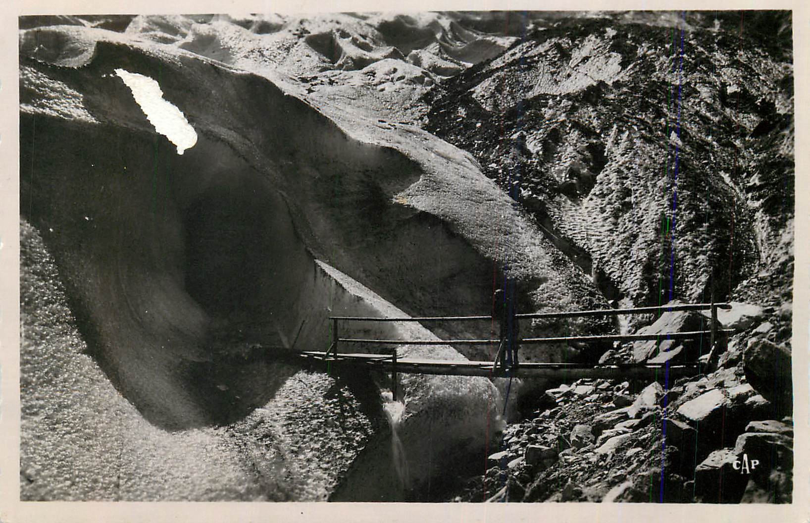 CPM Chamonix Mont Blanc Glacier des Bossons La Grotte