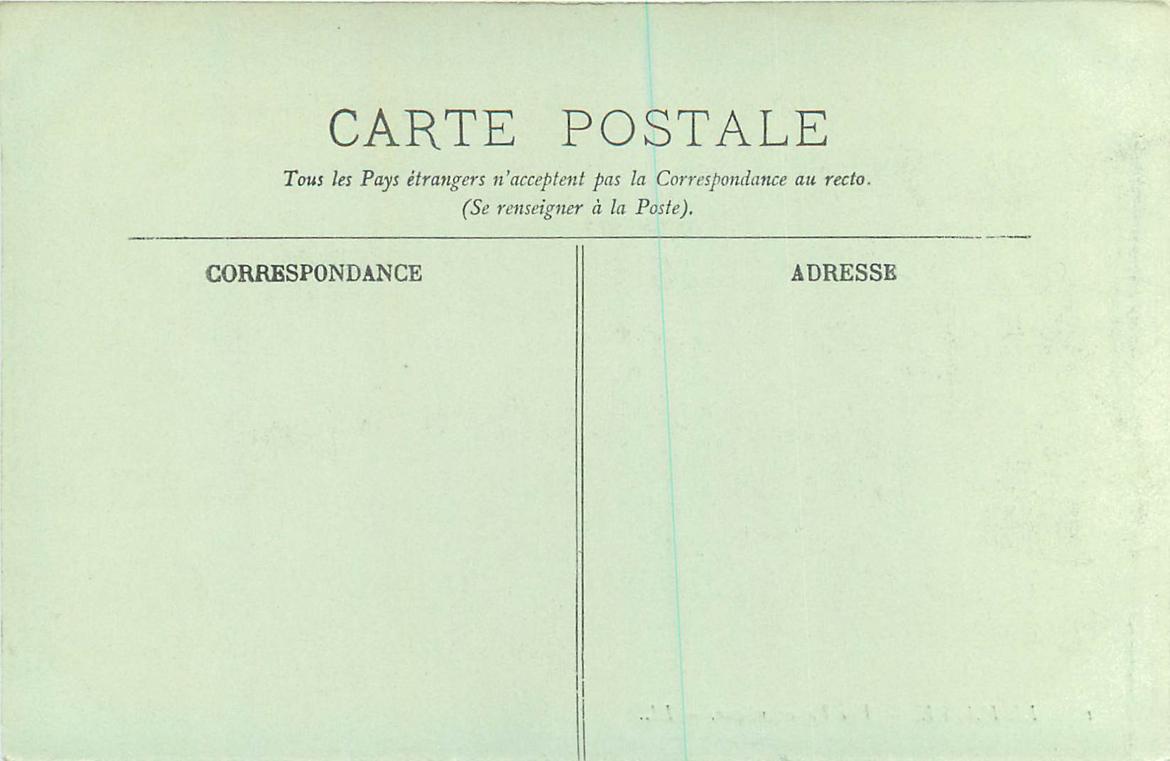 CPA Le Havre Vue Panoramique — Rückseite