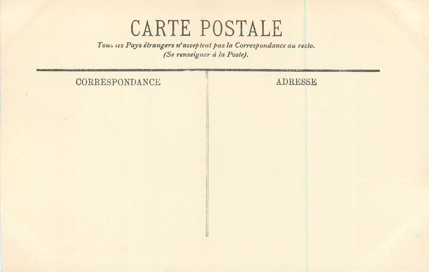 CPA Clery L'Orne Pittoresque Vu Prise du Pont de la Serverie — Rückseite