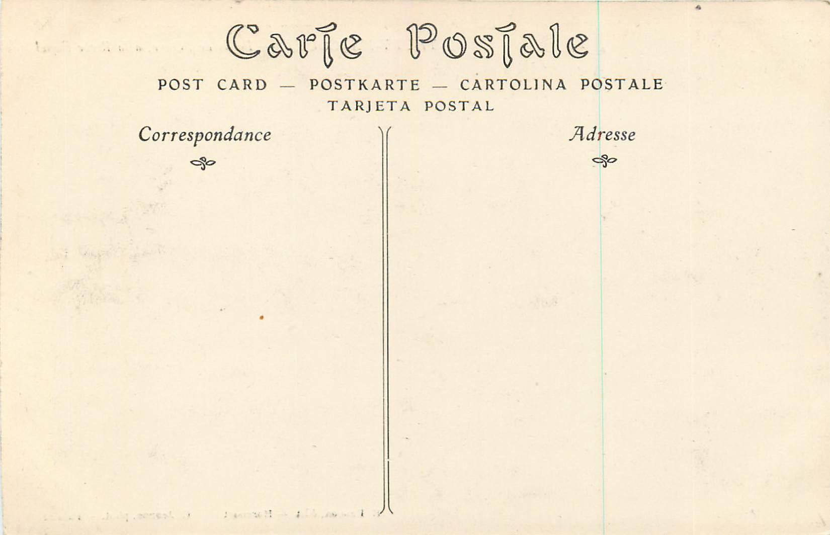 CPA Thury Harcourt Petite Suisse Bords de L'Orne a la Roche Bunel — Rückseite