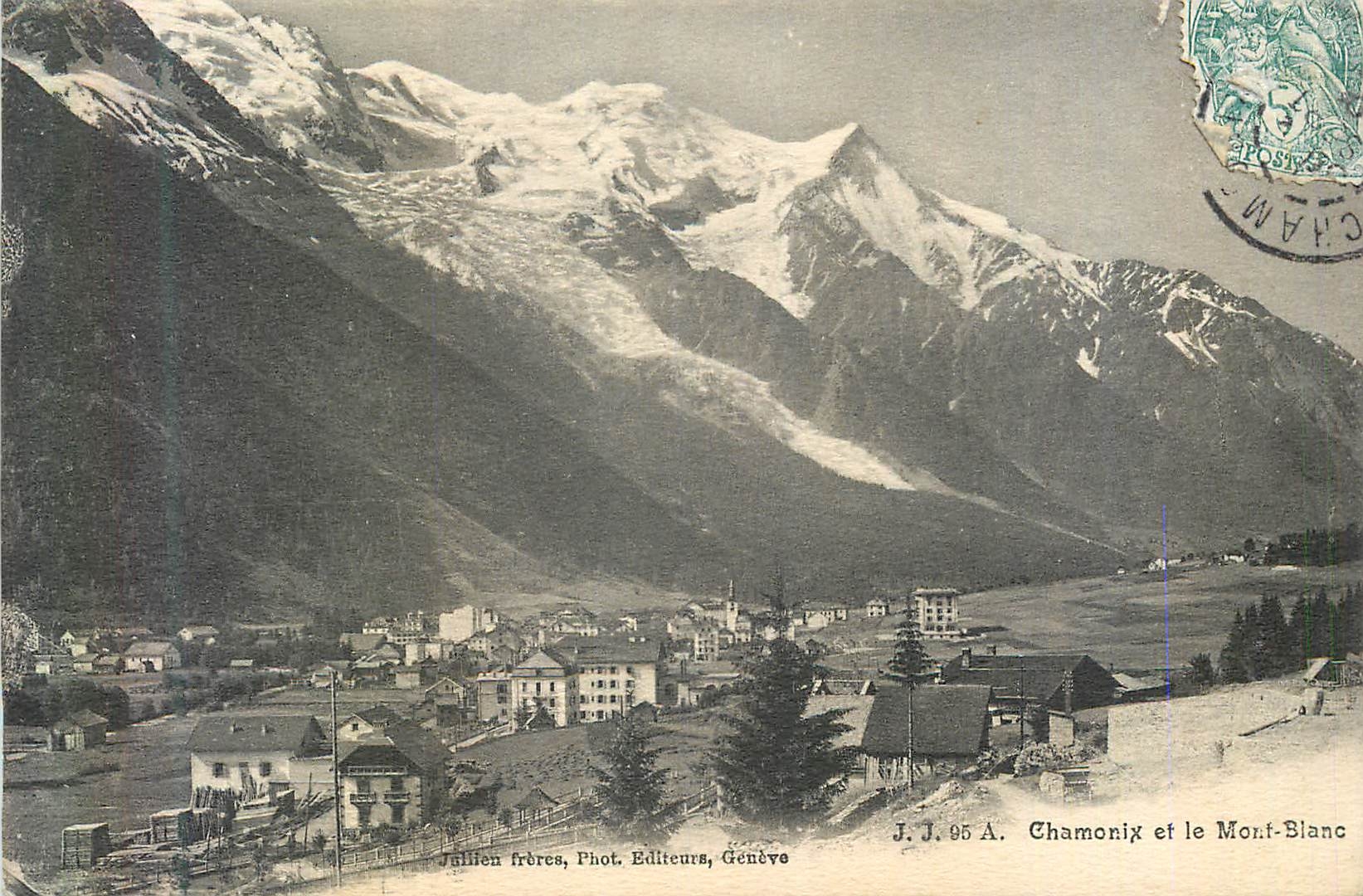 CPA Chamonix et le Mont Blanc