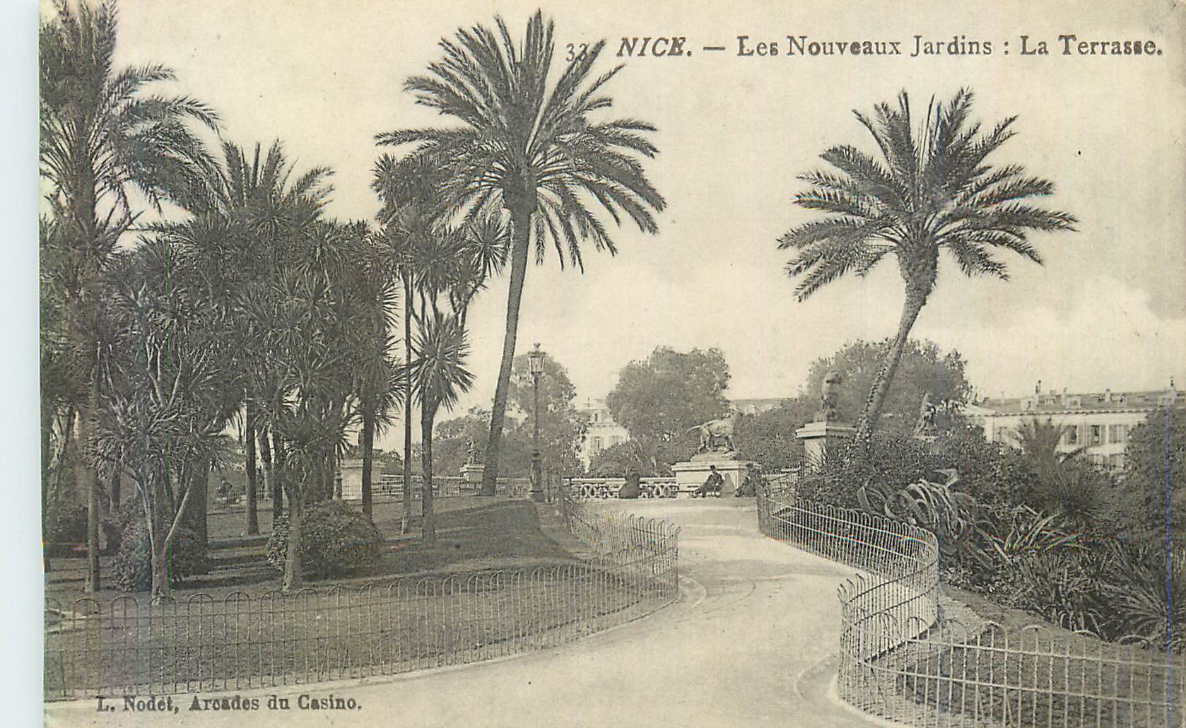 CPA Nice Les Nouveaux Jardins La Terrasse