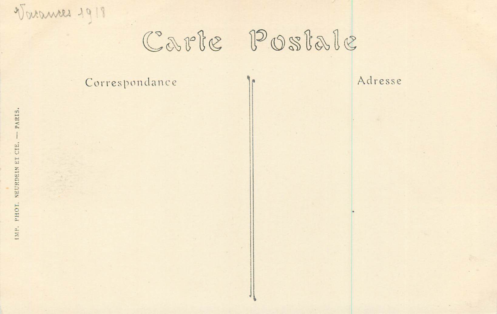 Tonquedec (Côtes-du-Nord) — Les Ruines du Château, vue intérieure de la Cour d'honneur — Imp. Phot. Neurdein et Cie, Paris. — Reverso