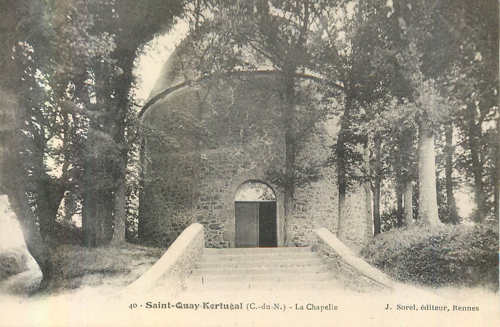 CPA Saint Quay Kertugal (C du N) La Chapelle