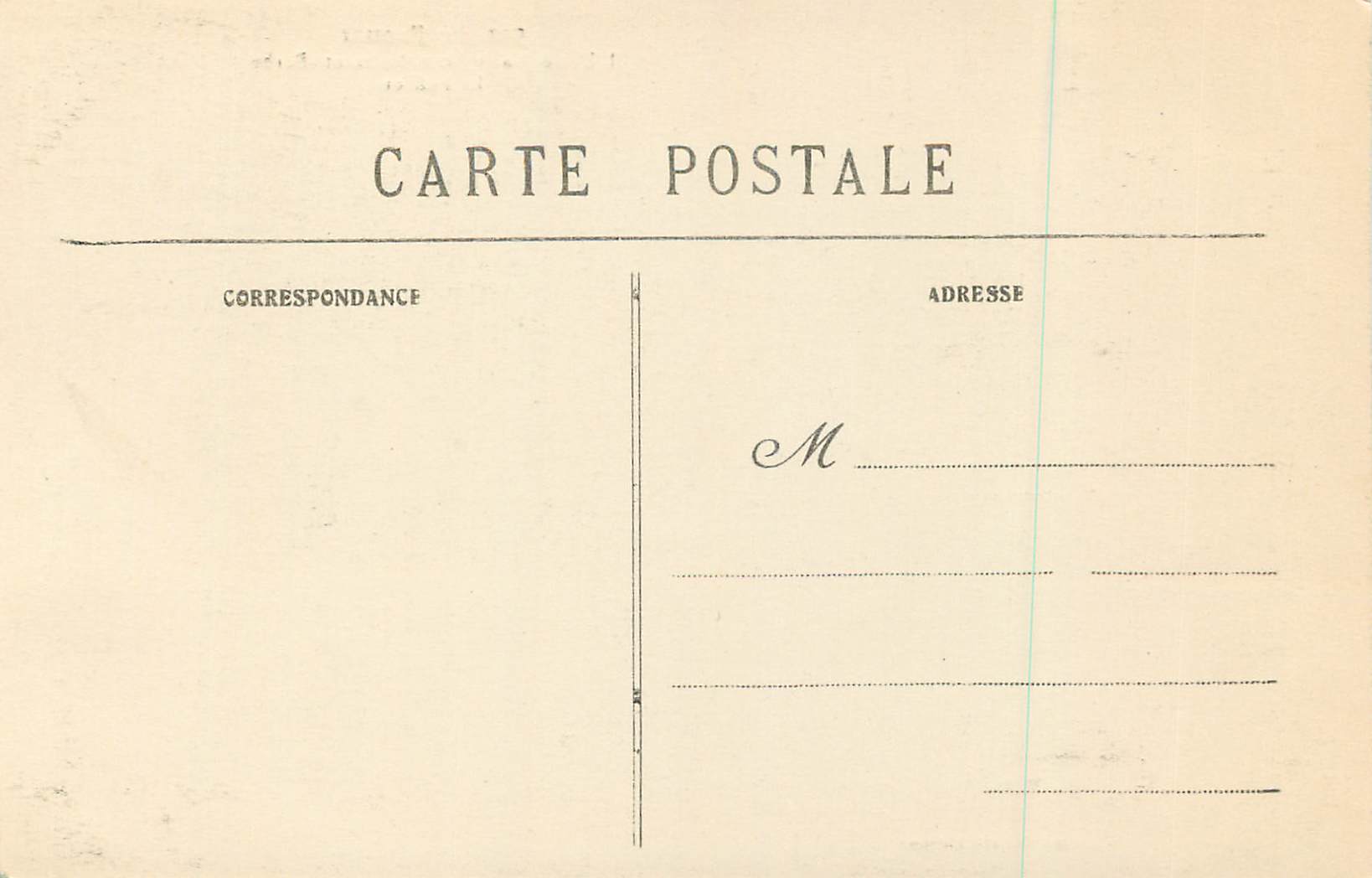 CPA Le Faouet L'Entree de la Chapelle Sainte Barbe Le Beffroi — Rückseite