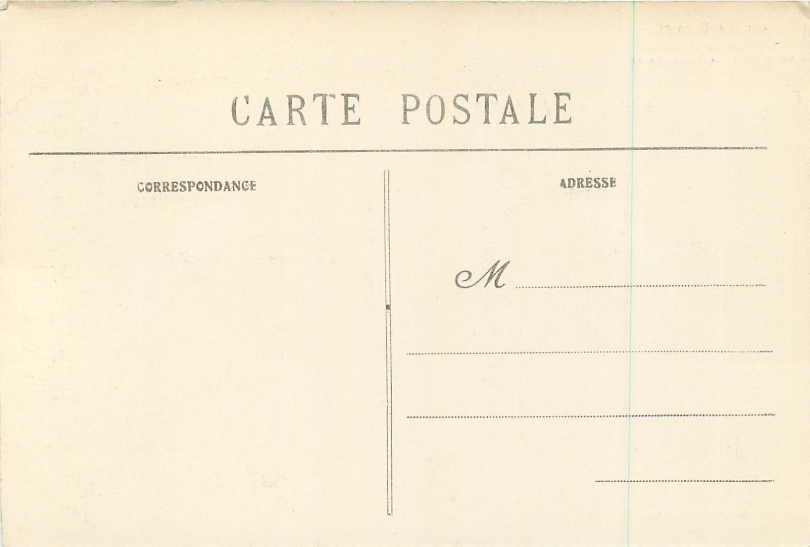 CPA Le Faouet L'Escalier et le Beffroi de la Chapelle Sainte Barbe — Rückseite