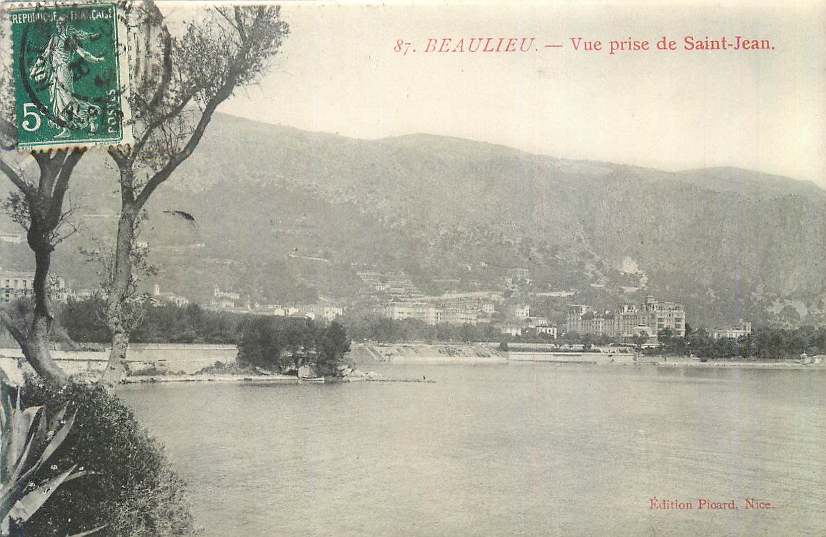 CPA Beaulieu Vue Prise de Saint Jean