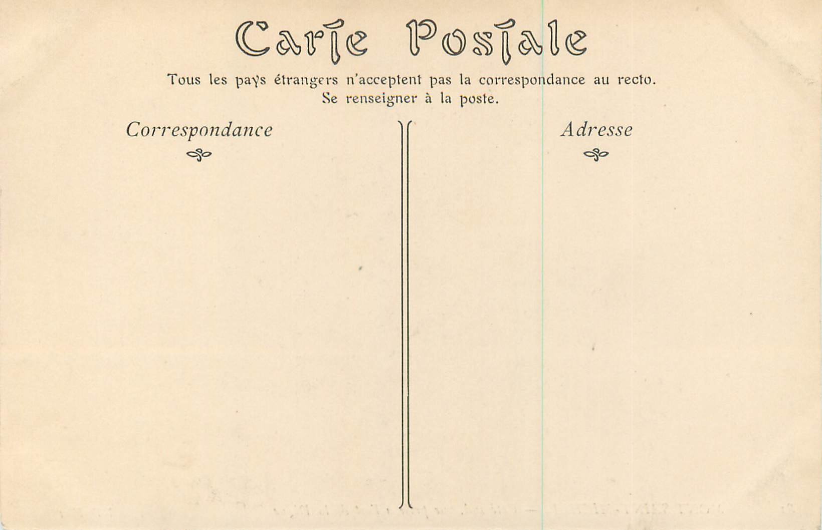 CPA Mont Saint Michel Cote Sud Vue prise a L'Est de la Digue — Verso