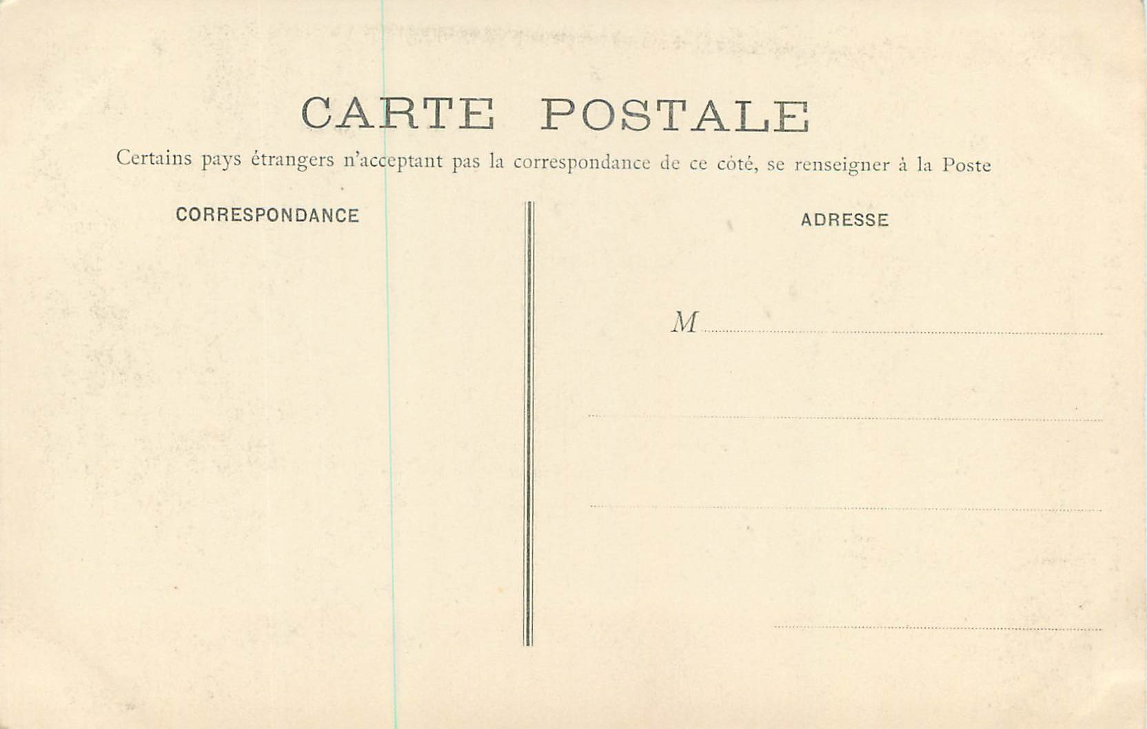 Mont-Saint-Michel — La Tour Claudine — A. L. Hermine, Nr. 33 — Rückseite