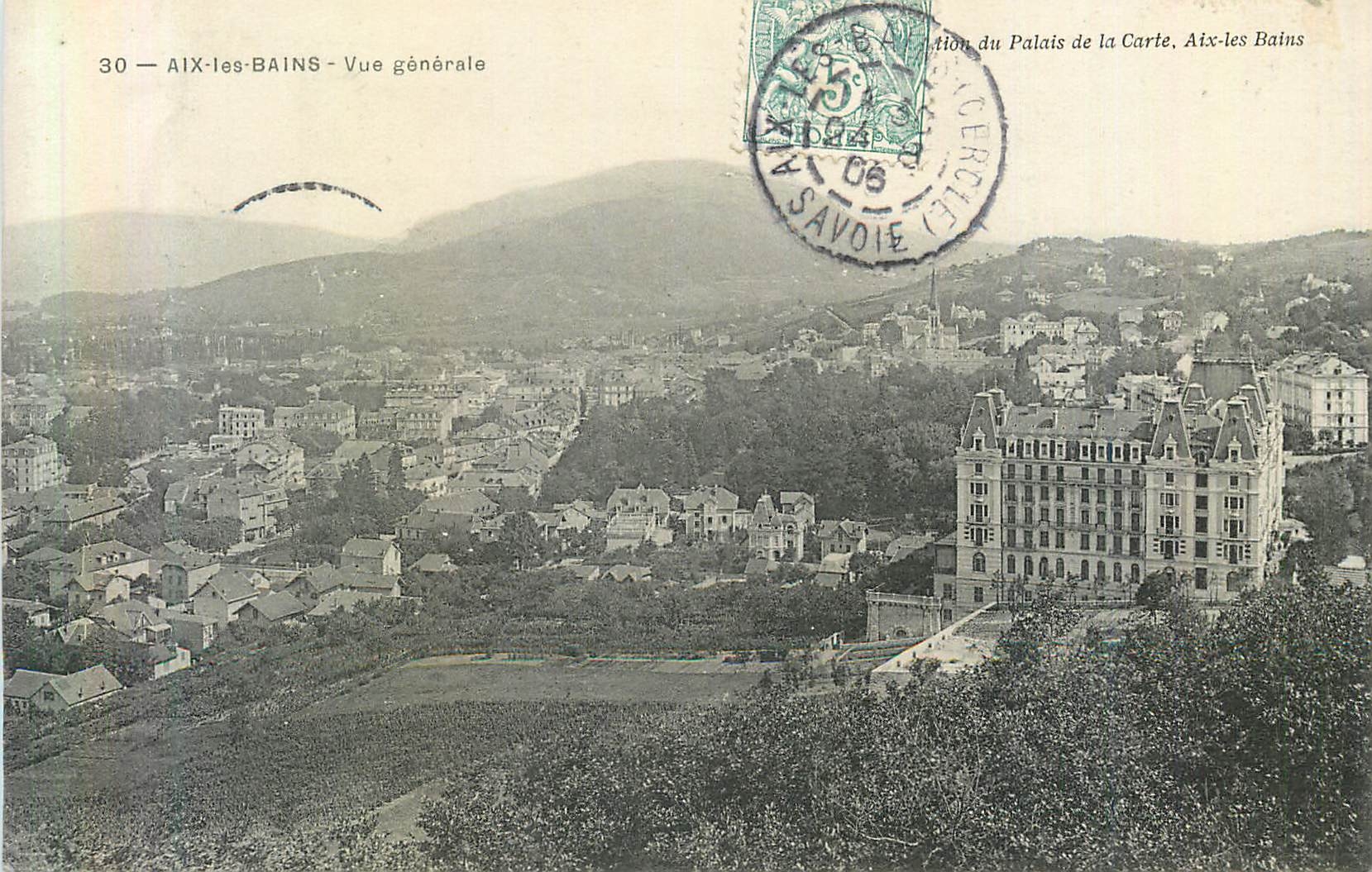 CPA Aix les Bains Vue Generale
