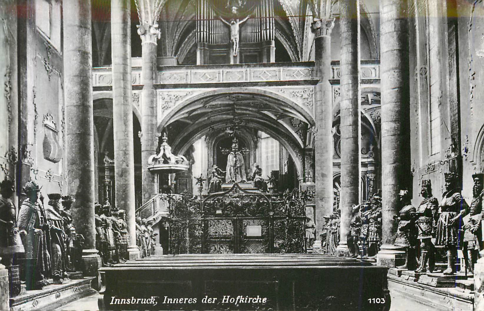 CPM Innsbruck Inneres der Hofkirche