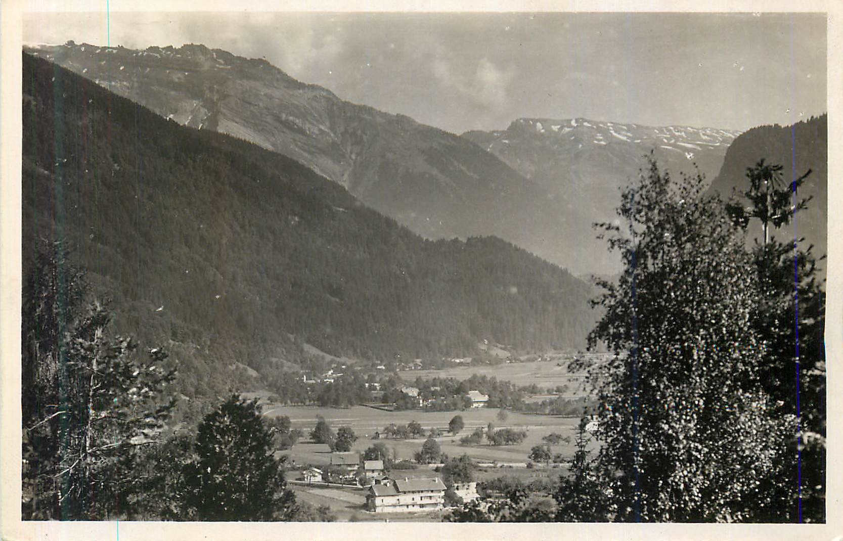 CPM Samoens Le Grenairon et Plateau d'Anterne Vus du Sommet du Promontoire