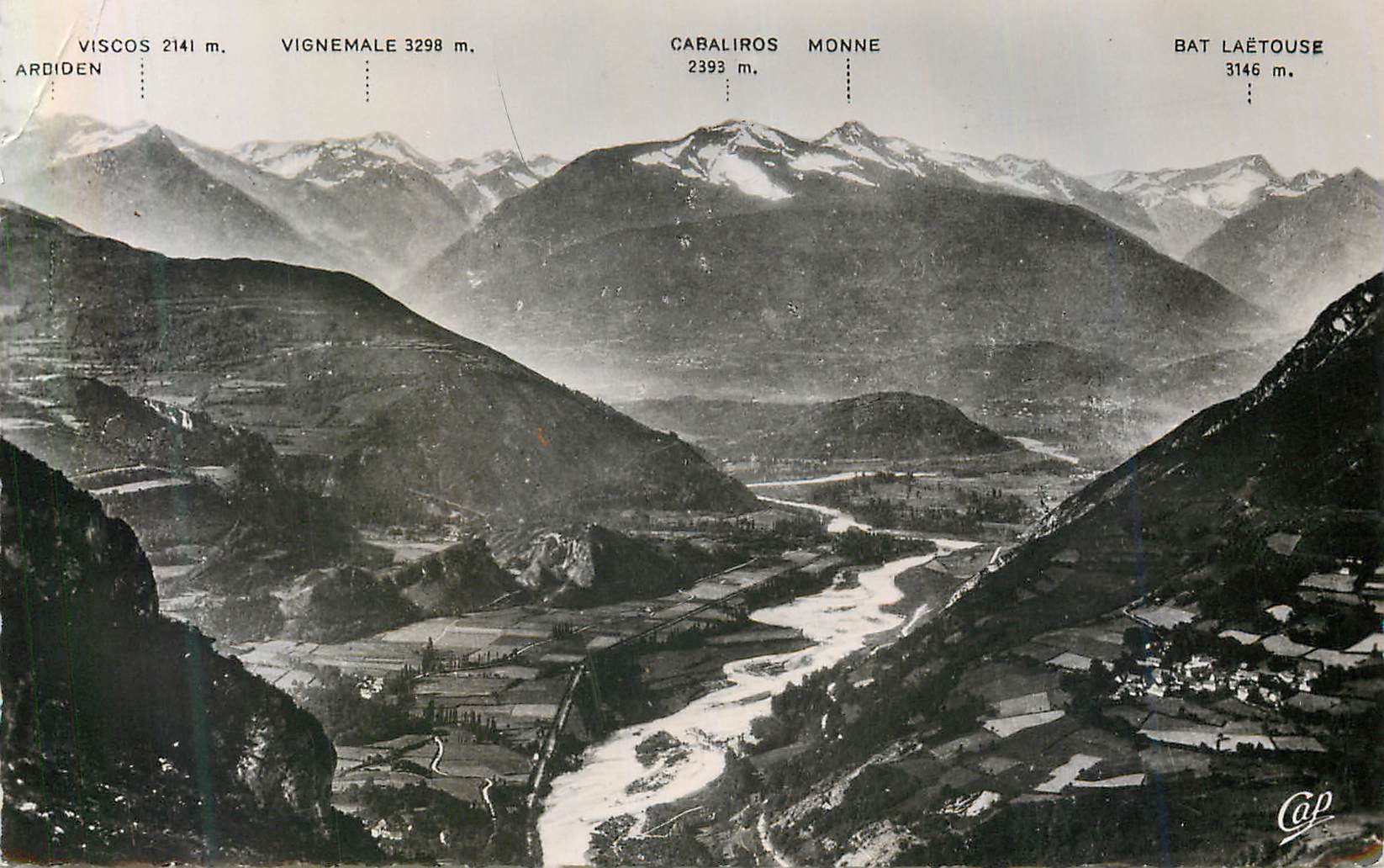 Vue de la Vallée d'Argelès — Le Pie du Jer — Édition spéciale réservée