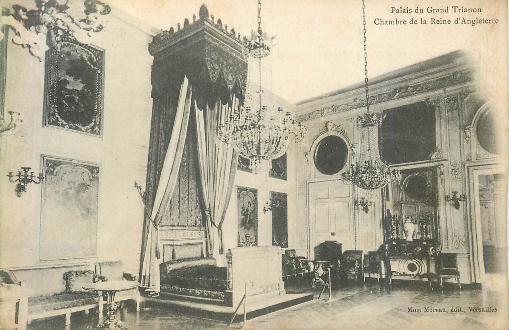 CPA Palais du Grand Trianon Chambre de la Reine d'Angleterre