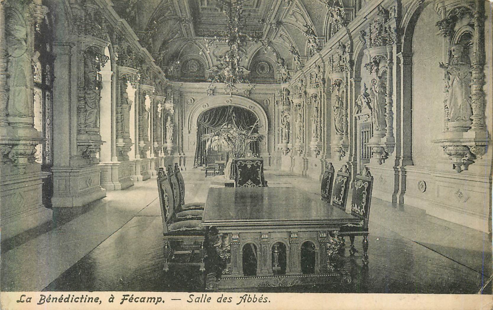 CPA Benedictine a Fecamp Salle des Abbes