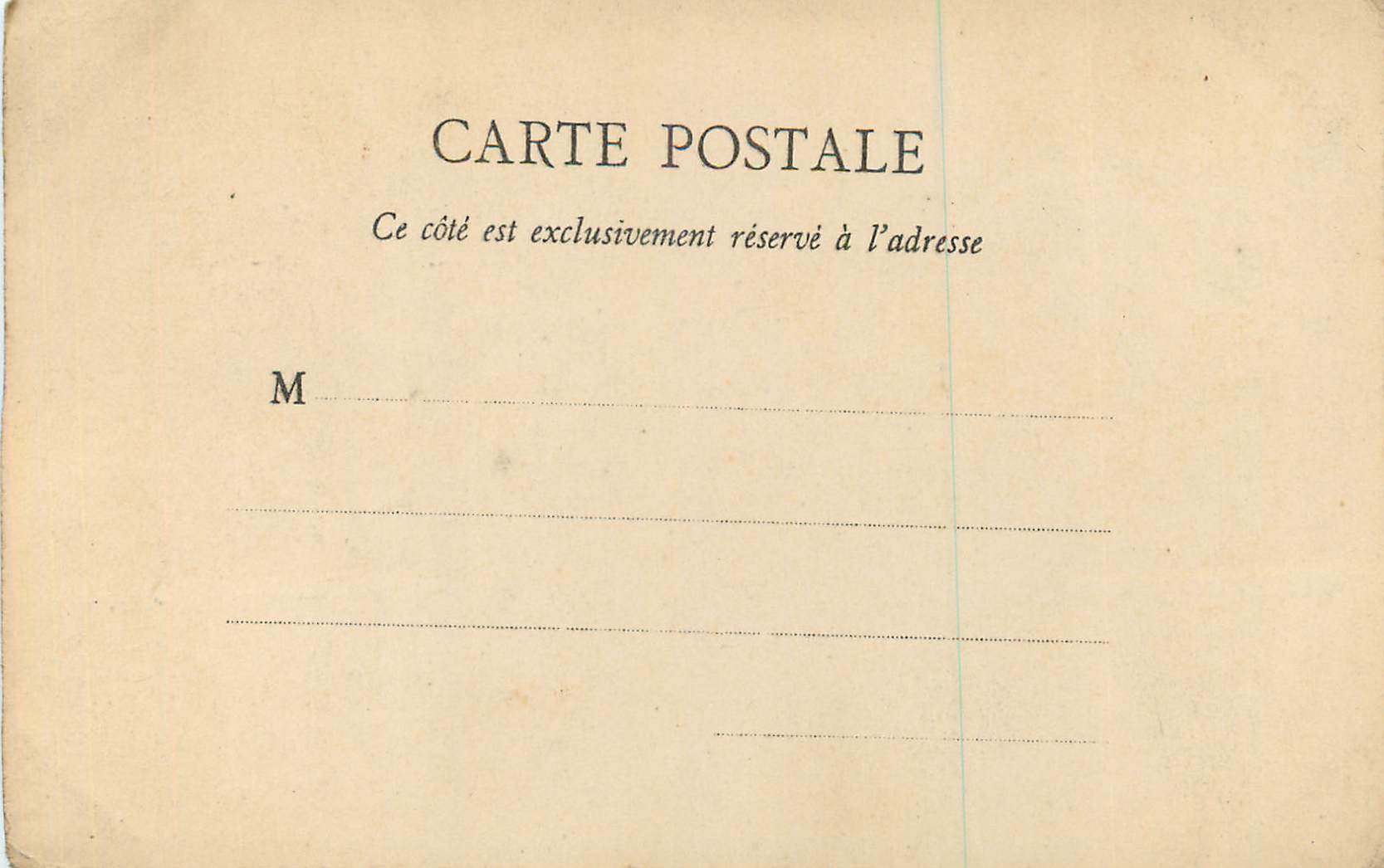 CPA Benedictine a Fecamp Salle des Abbes — Rückseite