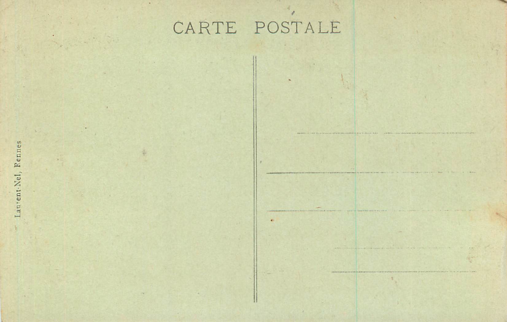 Presqu'île de Quiberon — Couloirs de Port-Bara — Laurent-Nel, Rennes — Achterkant